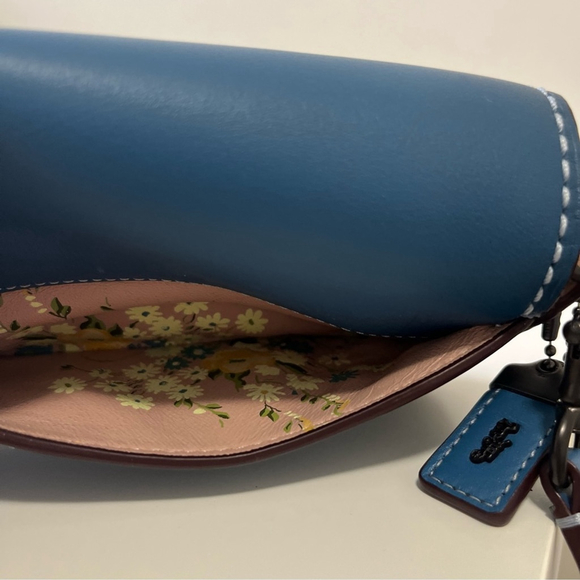 Coach 1941 Floral Dinkier in Glovetanned Leather - Picture 12 of 15